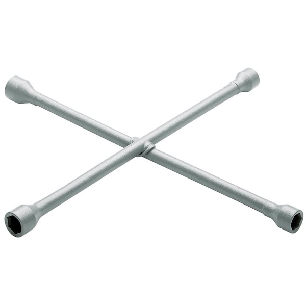 Wheel Wrench, 4-Way, 17 x 19 x 21 x 11/16"